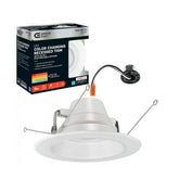 Commercial Electric 6 Title 20 Adjustable CCT Integrated LED Recessed Light Trim - Like New
